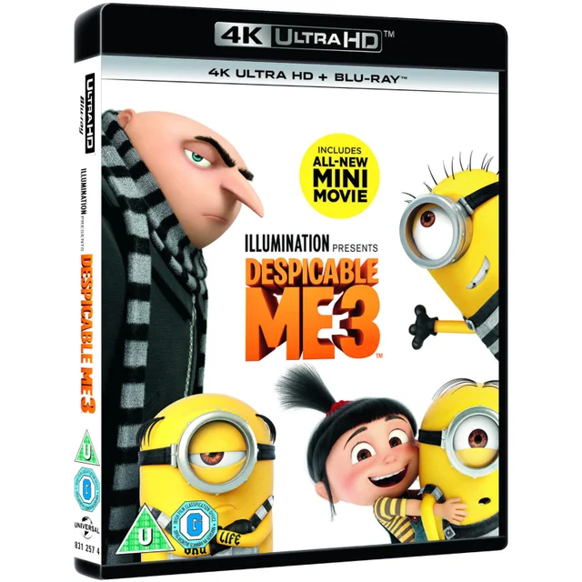 Despicable Me 3 - 4K Ultra HD (inclusief digitale download)