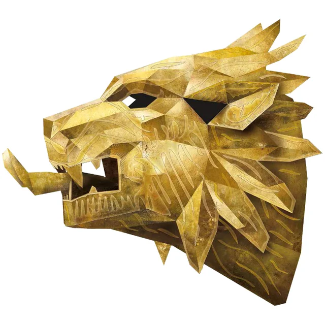 Game of Thrones House Lannister 3D-leeuwenmasker