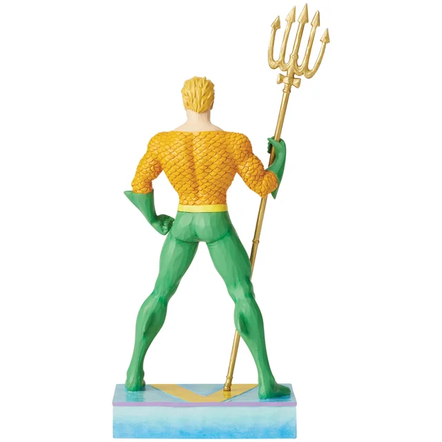DC Comics door Jim Shore Aquaman zilveren eeuw beeldje 22.0cm