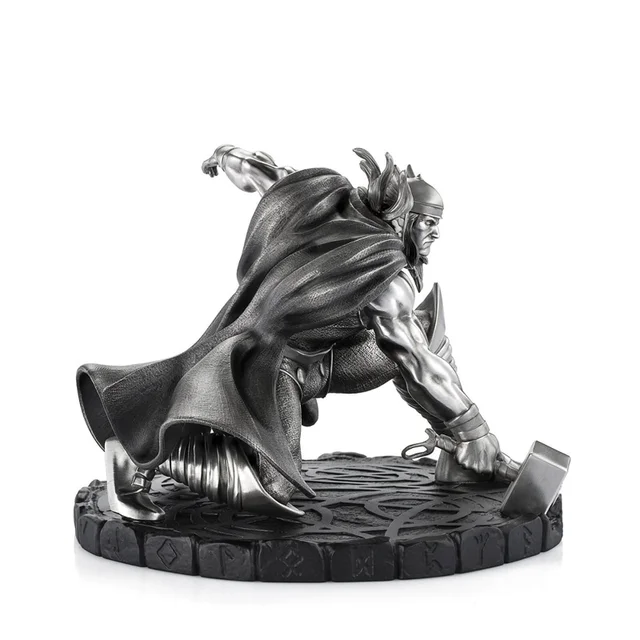 Royal Selangor Marvel Thor: de God van de Donder Limited Edition Tinnen Beeldje 16cm (5000 Stuks Wereldwijd)