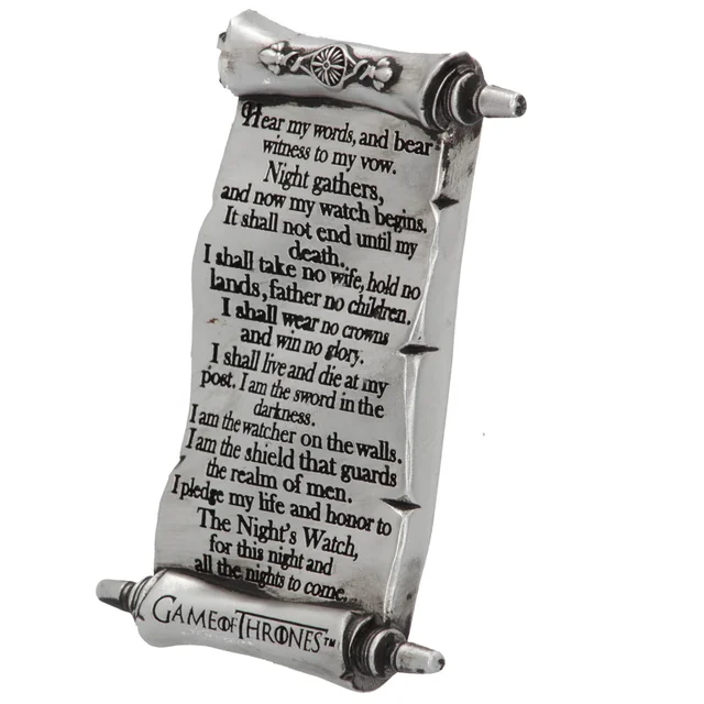 Game of Thrones Nachten horloge magneet