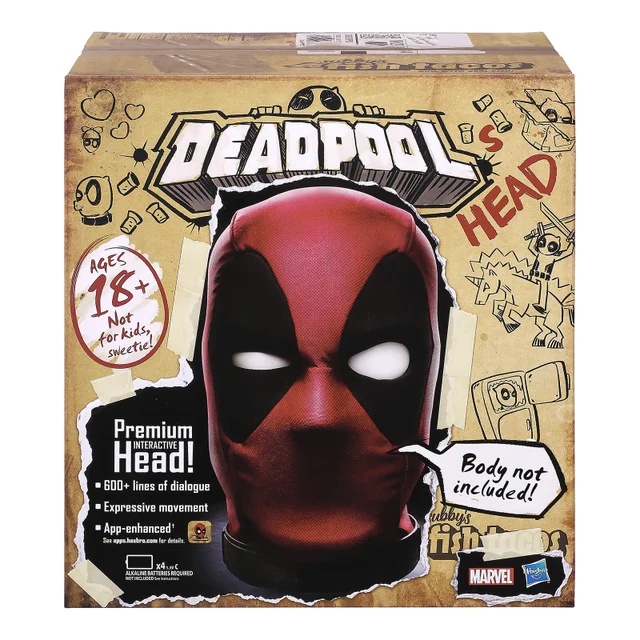 Hasbro Marvel Legends Premium Interactieve Deadpool Hoofd