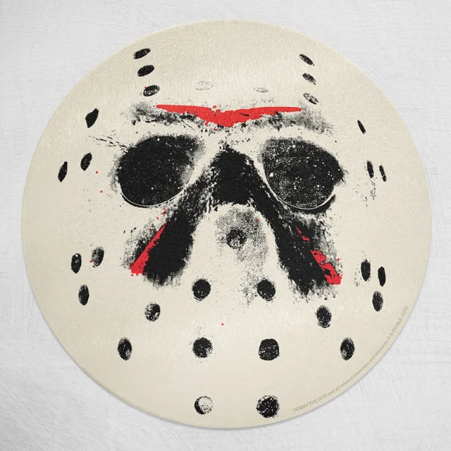 Friday 13th Jason Voorhees Round Snijplank