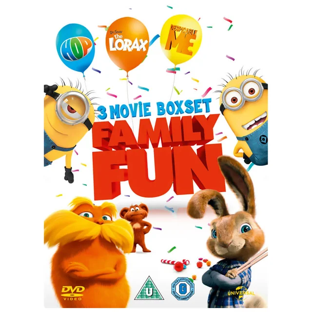 Hop / Despicable Me / Dr. Seuss Lorax