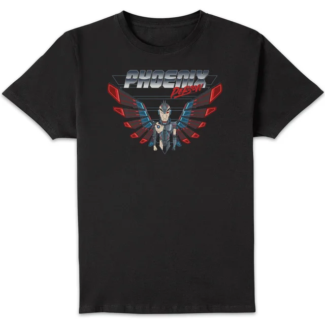 Rick and Morty Phoenix Person t-shirt - Zwart