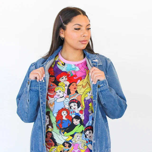Cakeworthy Disney Princess AOP T-Shirt