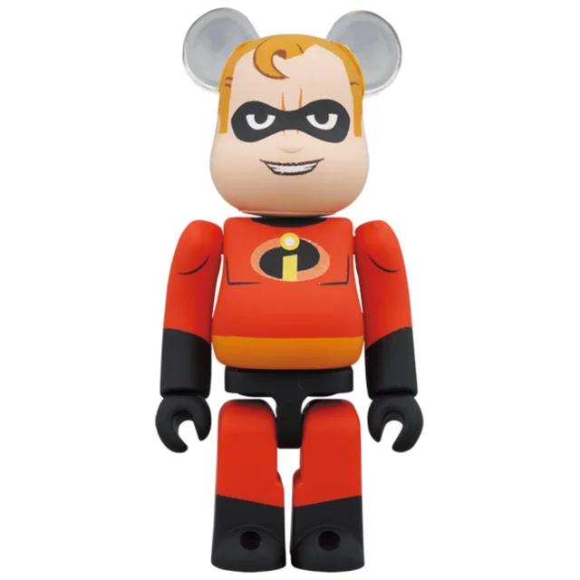 Medicom The Incredibles 100% & 400% Be@rbrick 2-Pack - Mr. Incredible