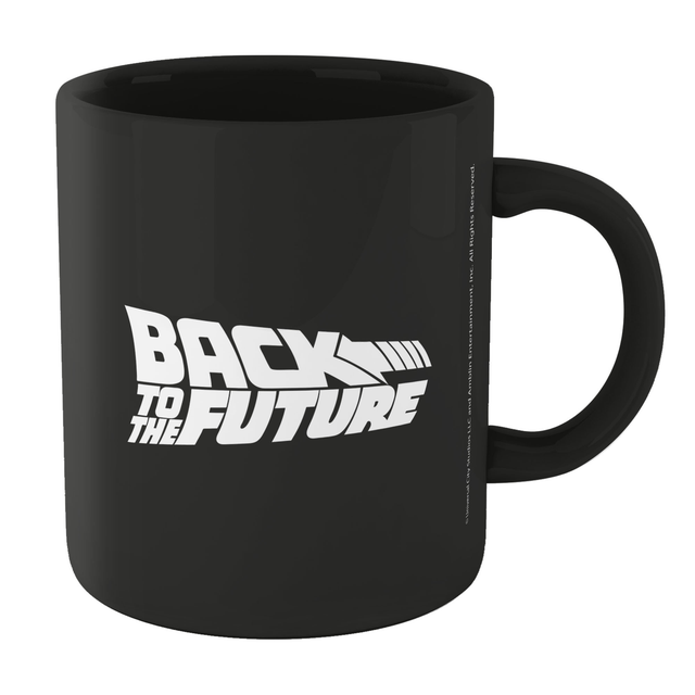 Back To The Future Destination Clock Mug - Black