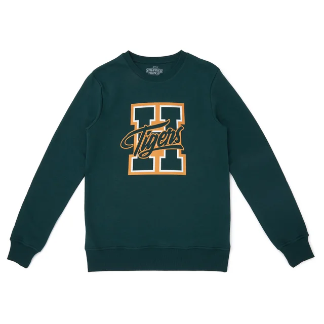 Stranger Things H Tigers Sweater - Groen