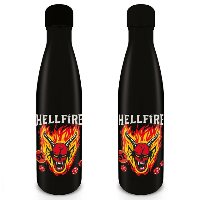 Stranger Things Season 4 Hellfire Club Metal Drinks Bottle