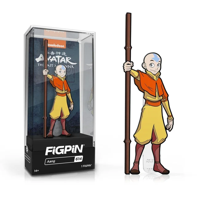 FiGPiN Avatar The Last Airbender Aang 3" Enamel Pin #615