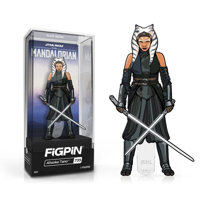 FiGPiN StarWars The Mandalorian Ahsoka Tano 3" Enamel Pin #735