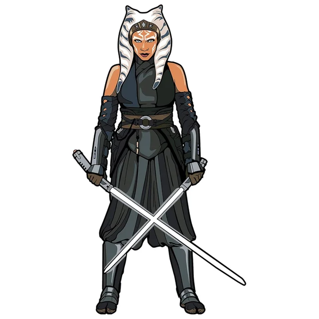 FiGPiN StarWars The Mandalorian Ahsoka Tano 3" Enamel Pin #735
