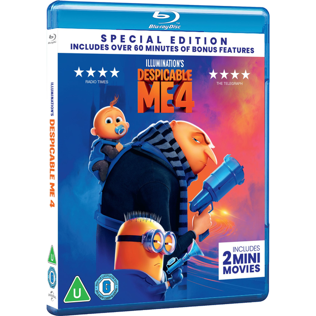 Despicable Me 4 Blu-Ray