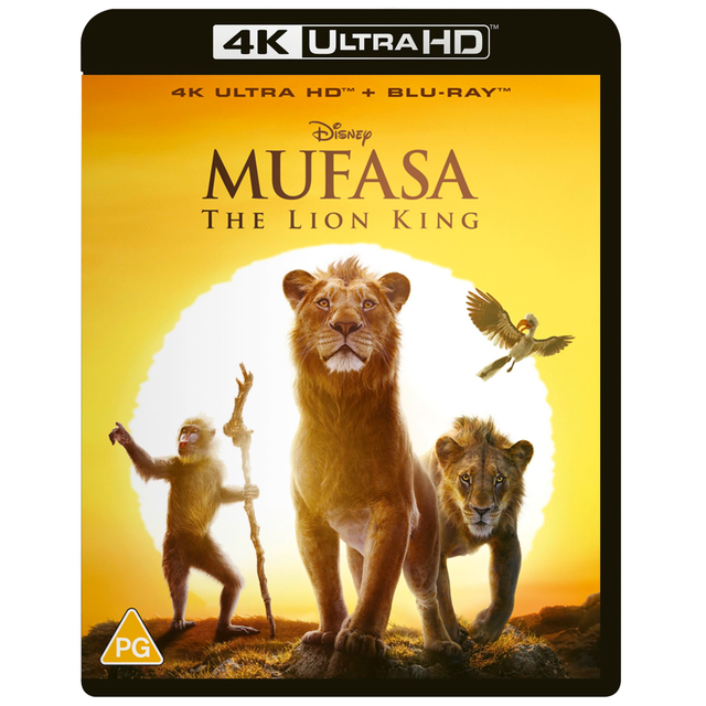 Disney's Mufasa The Lion King 4K Ultra HD (includes Blu-ray)