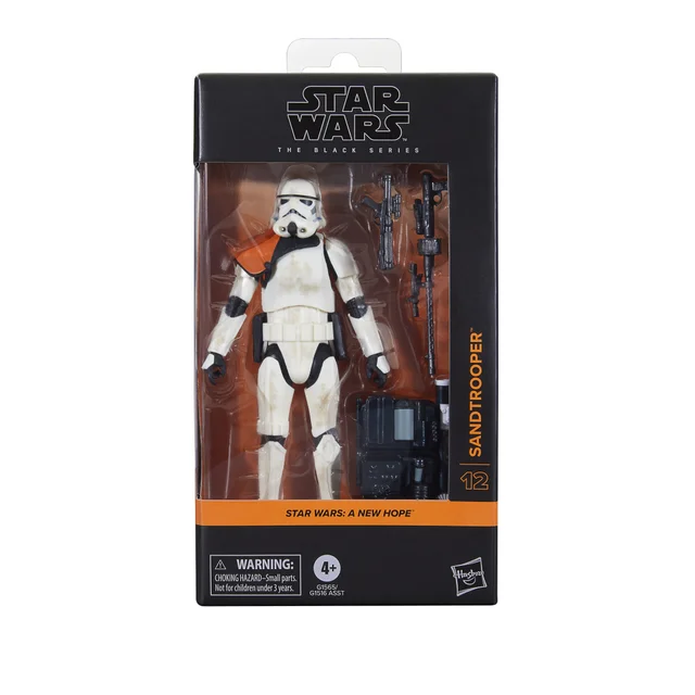 Hasbro Star Wars The Black Series Sandtrooper, Star Wars: A New Hope Collectible Action Figure (6”)