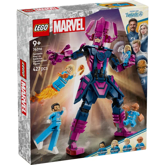 LEGO Marvel Fantastic Four vs. Galactus Construction Figure 76316