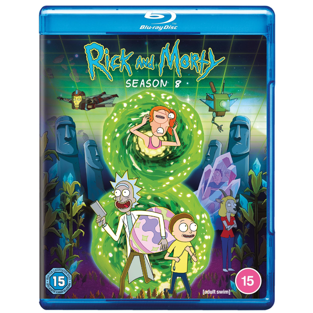 Rick and Morty Season 8 Blu-ray