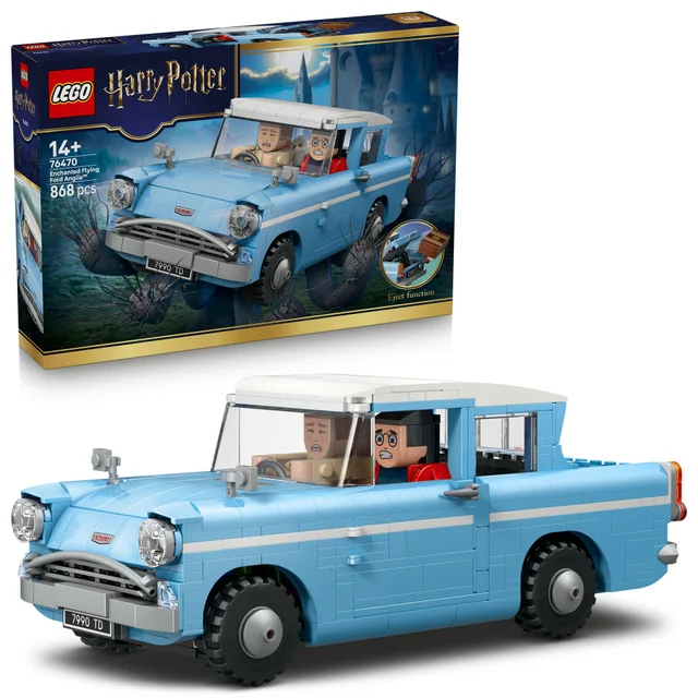 LEGO Harry Potter Enchanted Flying Ford Anglia Car Toy 76470
