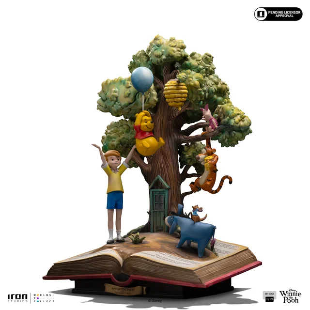 Iron Studios Disney Classics Winnie the Pooh and Friends (100th Anniversary) Deluxe Art Scale 1/10 Statue