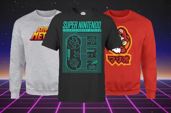 Gratis Nintendo t-shirt bij aanschaf van een Nintendo trui