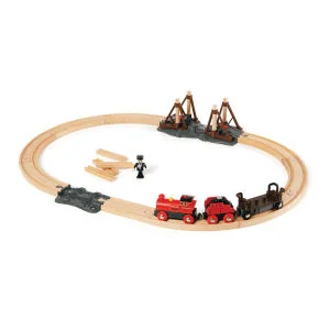 Brio Steam Train Railway Set Afbeelding 1