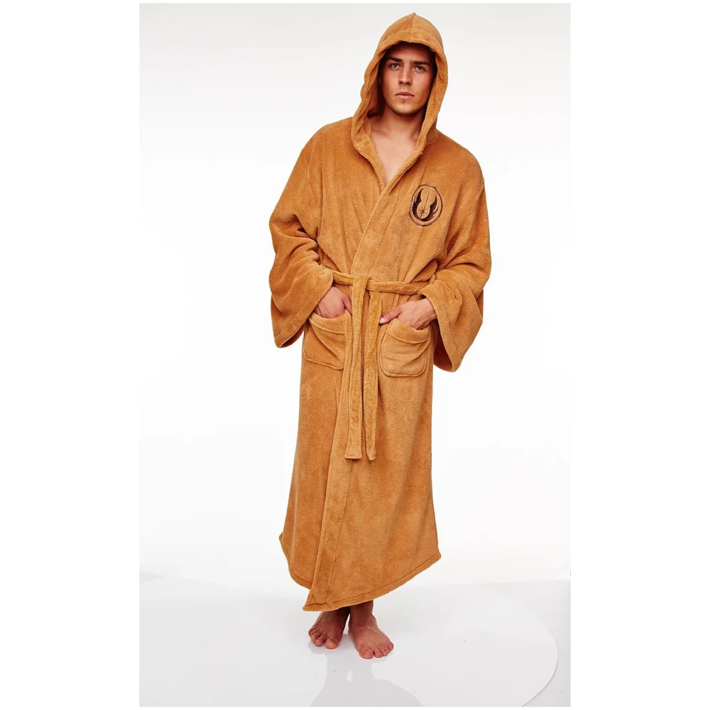 Star Wars Jedi Adult Fleece Bathrobe (One Size) Afbeelding 1