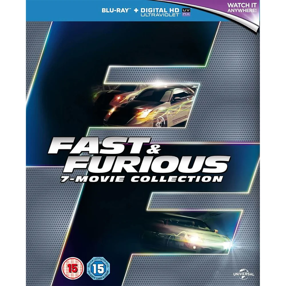 Fast & Furious 1-7 Boxset Afbeelding 1