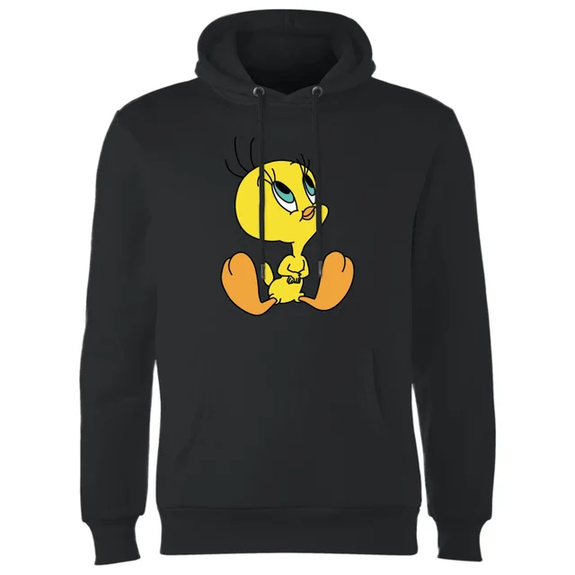 Looney Tunes Tweety Sitting Hoodie - Zwart