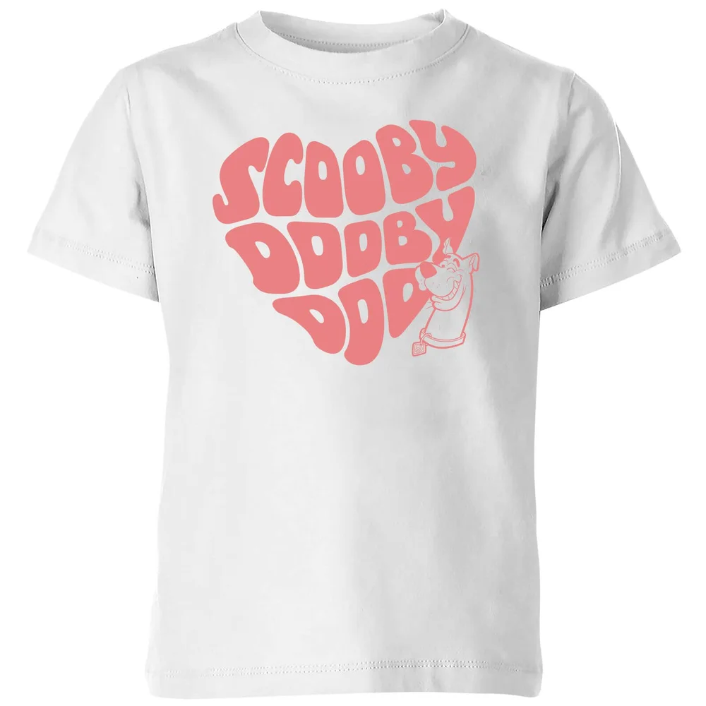 Scooby Doo I Ruv You Kids' T-Shirt - White - 98/104 (3-4 jaar) Afbeelding 1