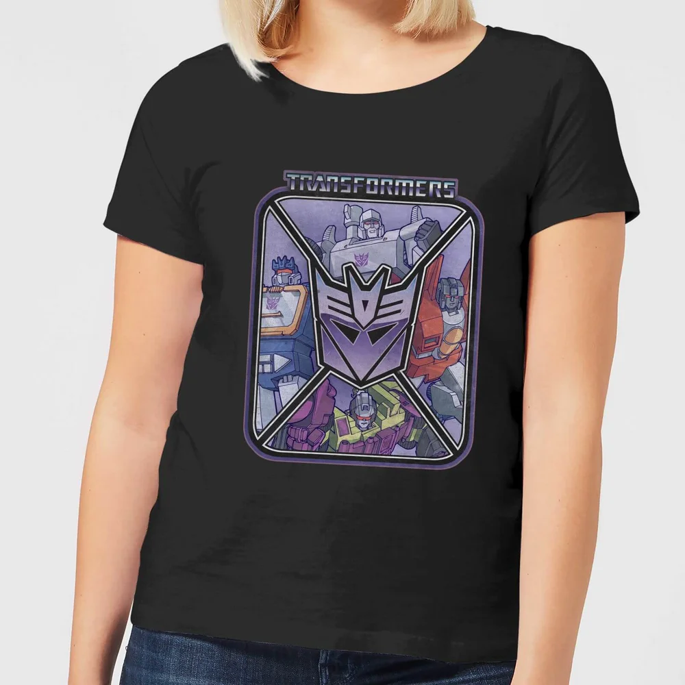 Transformers Decepticons Women's T-Shirt - Black - XS Afbeelding 1
