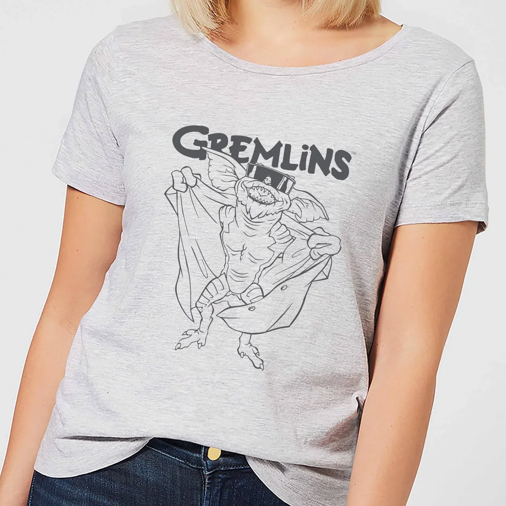 Gremlins Spike's Glasses Women's T-Shirt - Grey - XS Afbeelding 1