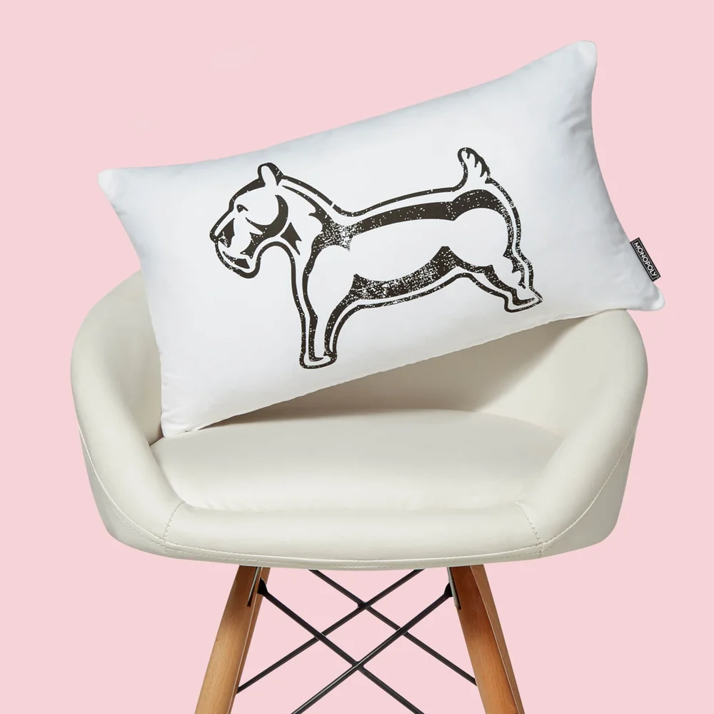Monopoly Dog Rectangular Cushion - 30x50cm - Soft Touch Afbeelding 1