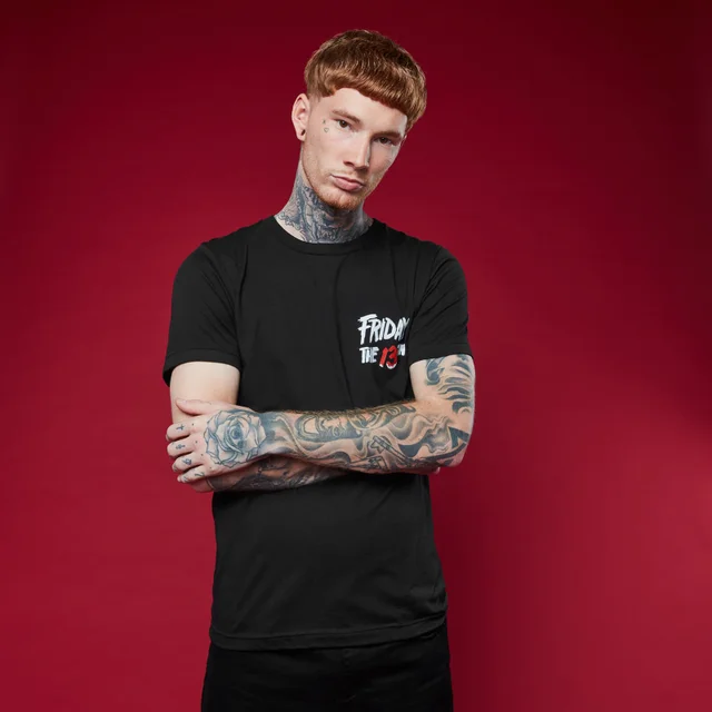Friday 13th t-shirt - Zwart