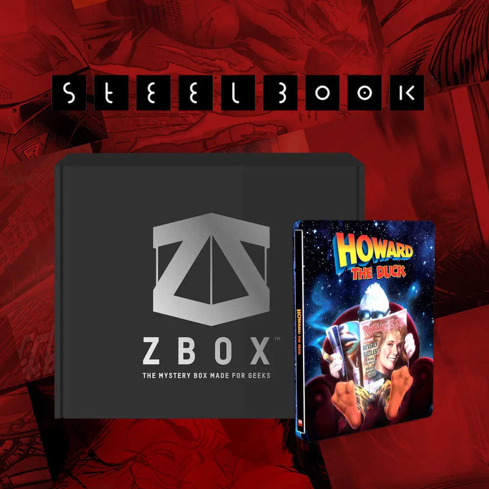 Howard The Duck Zavvi Exclusive Marvel Blu-ray SteelBook x ZBOX Afbeelding 1