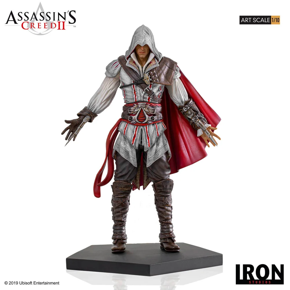 Iron Studios Assassin's Creed II Art Scale Statue 1/10 Ezio Auditore 21cm Afbeelding 1