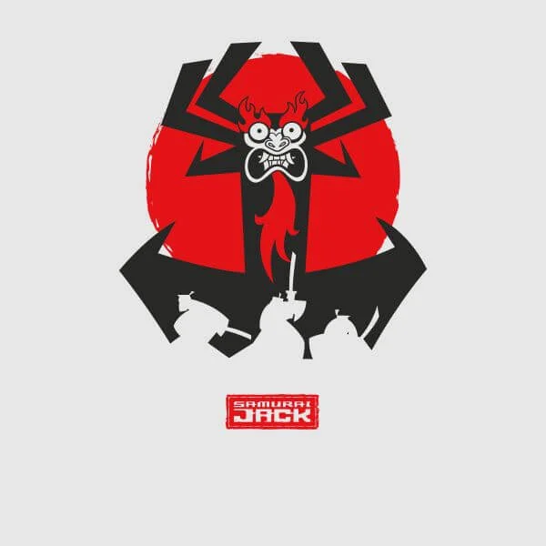 Samurai Jack AKU Women's T-Shirt - Grey