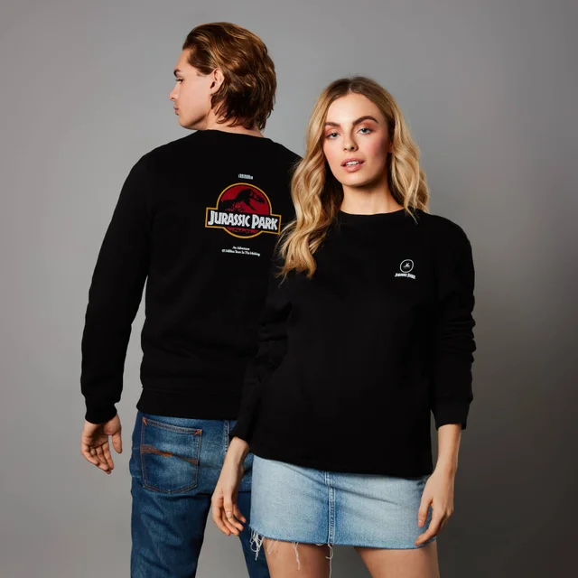 Jurassic Park Unisex Sweatshirt - Black