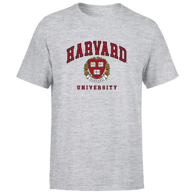 Harvard Gray Tee Men's T-Shirt - Grey