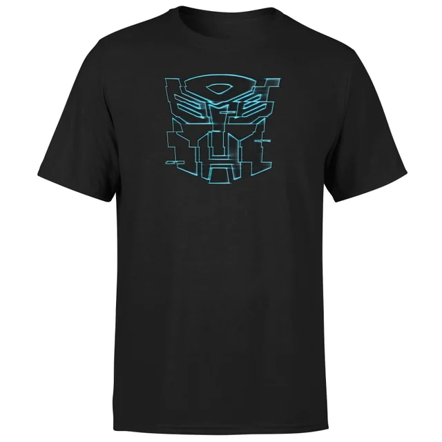 Transformers Autobot Glitch Unisex T-Shirt - Zwart