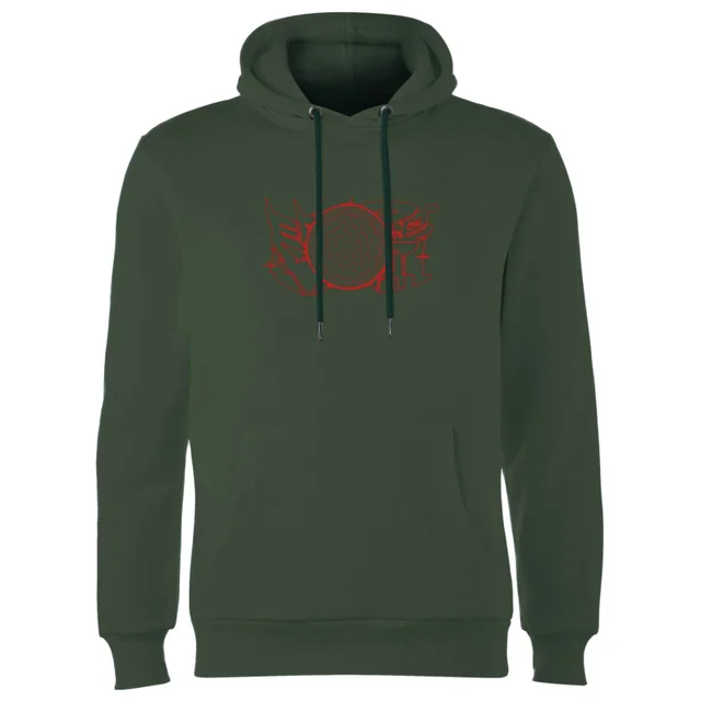 Transformers War For Cybertron Hoodie - Forest Groen