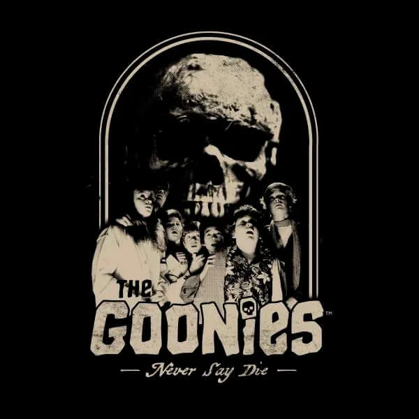 The Goonies Never Say Die Retro Men's T-Shirt - Zwart