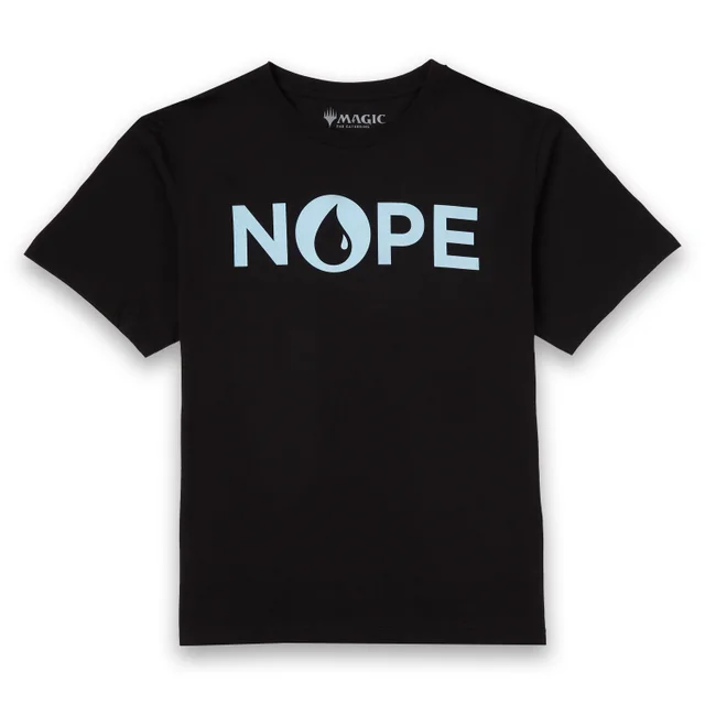 Magic The Gathering Nope T-shirt - Zwart