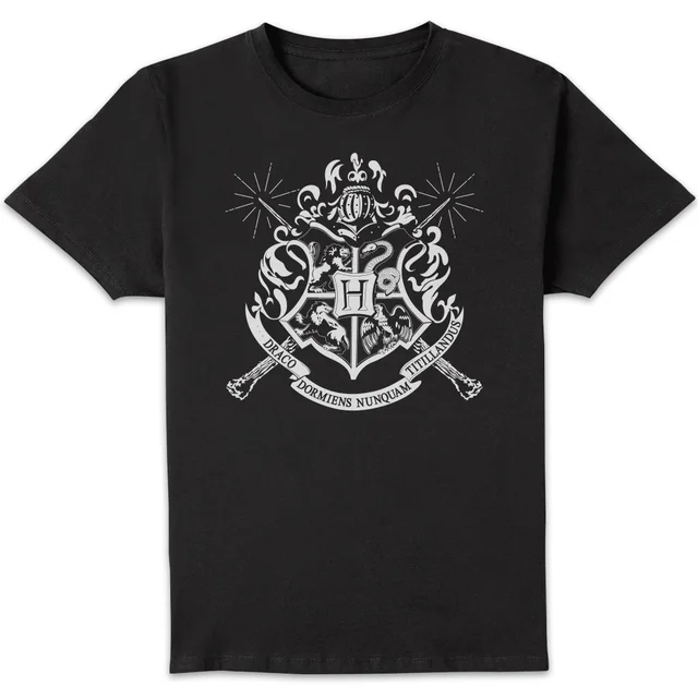 Harry Potter Hogwarts T-shirt - Zwart