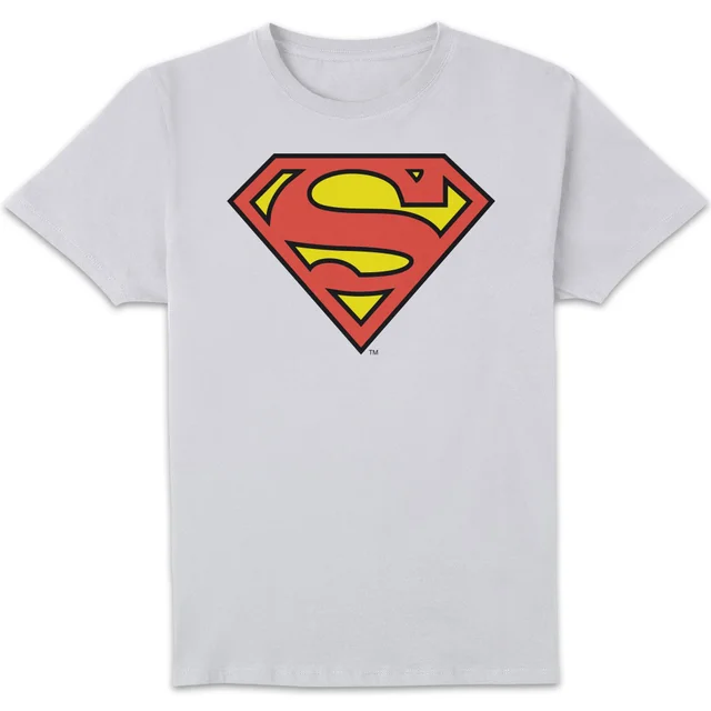 DC Originals Official Superman Shield T-shirt - Wit