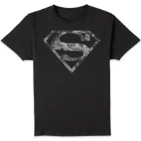 DC Originals Marble Superman Logo T-shirt - Zwart