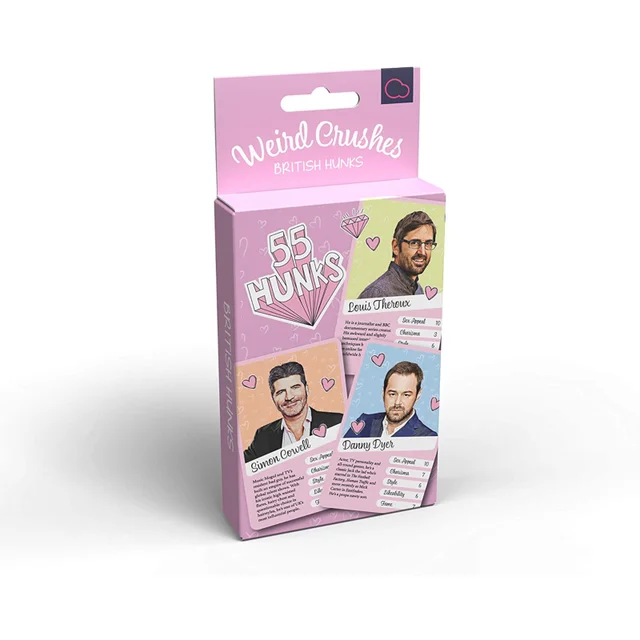 Weird Crushes British Hunks Card Game