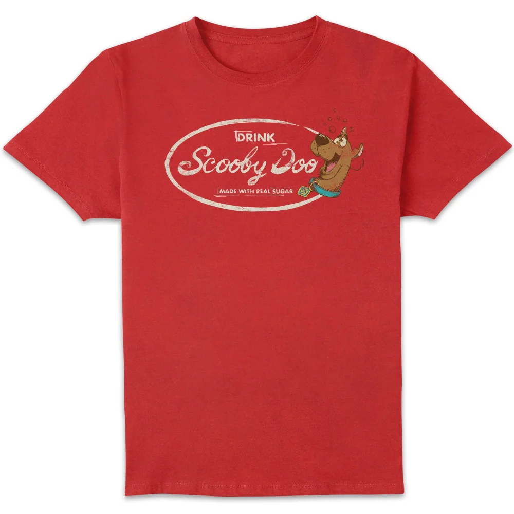 Scooby Doo Cola Men's T-Shirt - Red - S Afbeelding 1