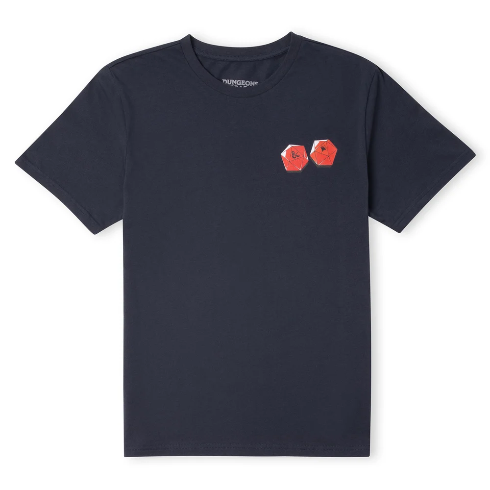 Dungeons & Dragons Treasure Vault Unisex T-Shirt - Navy - S Afbeelding 1