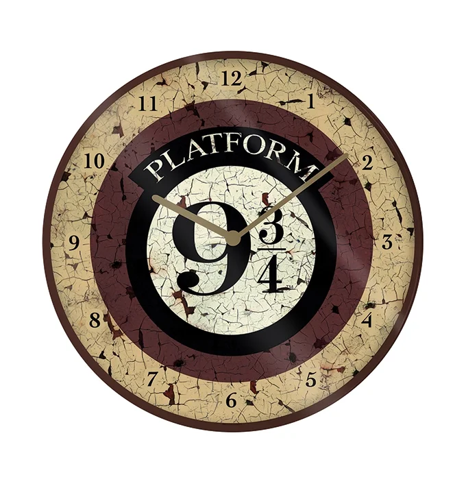 Harry Potter Platform 9 3/4 Wall Clock Afbeelding 1